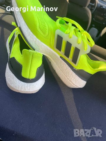 Adidas Ultraboost 22 neon green, снимка 2 - Маратонки - 45178294