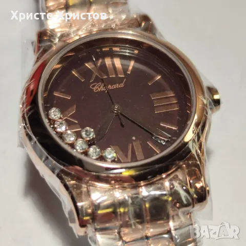 Дамски луксозен часовник Chopard Happy Sport, снимка 1 - Дамски - 47112516