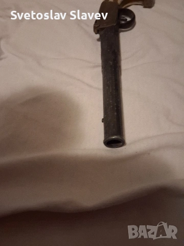 Стар пистолет за декорация , снимка 4 - Други ценни предмети - 54036019