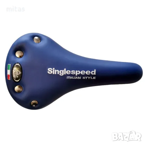 Седалка за велосипед Selle Monte Grappa Singlespeed, Синя, Made in ITALY, снимка 2 - Аксесоари за велосипеди - 49703931