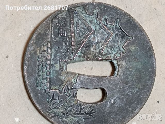 Предпазител за ръце на меч Tsuba, снимка 3 - Колекции - 46570010