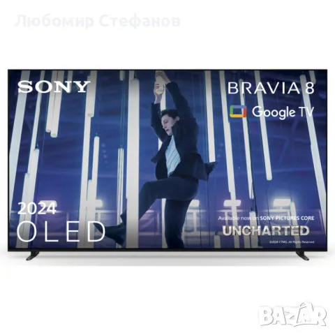 Телевизор SONY BRAVIA 8 K-55XR80 4K Ultra HD OLED ANDROID TV, 55.0 ", SMART TV , снимка 4 - Телевизори - 47729286