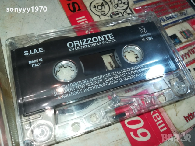 FRANCO CORELLI-ORIZZONTE MADE IN ITALY-ORIGINAL TAPE 0309251139, снимка 2 - Аудио касети - 51589411