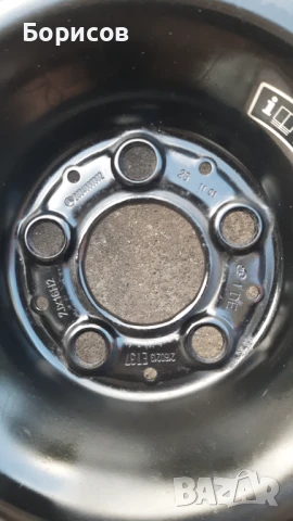 Железна джанта 7J16H2 5*112 5 болта ЕТ 37 за мерцедес