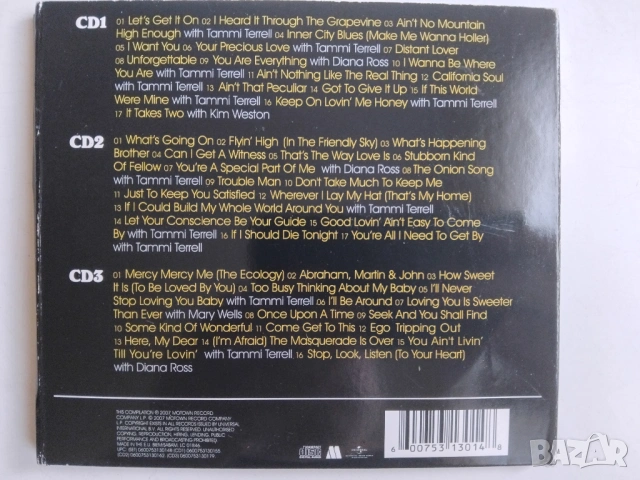 Marvin Gaye - оригинален комплект от три диска CD1 + CD2 + CD3, снимка 3 - CD дискове - 53598203