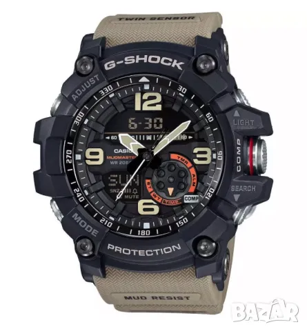 Casio G-Shock Mudmaster с компас и термометър, снимка 2 - Мъжки - 47251898