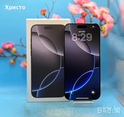  Apple iPhone 16 Pro Max, 256GB, 5G, Black Titanium , снимка 3 - Apple iPhone - 53240323