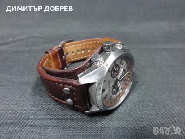 МЪЖКИ ЧАСОВНИК FOSSIL COACHMAN CH2565 ХРОНОГРАФ, снимка 4 - Мъжки - 53260179