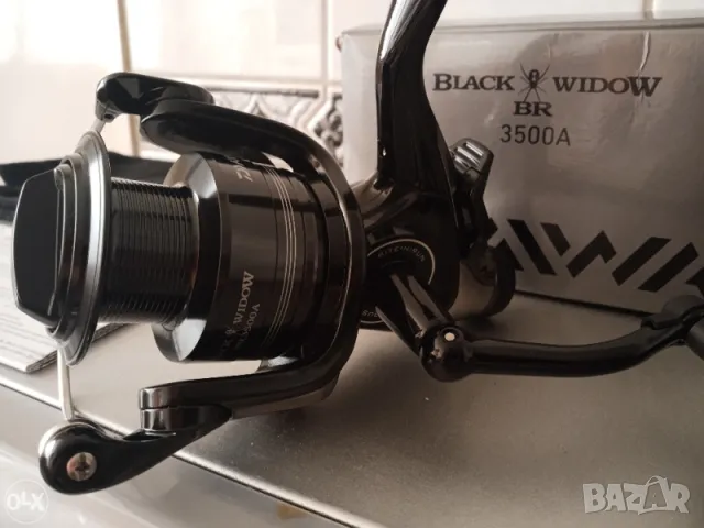 Daiwa Black Widow BR 3500A, снимка 7 - Макари - 48506523