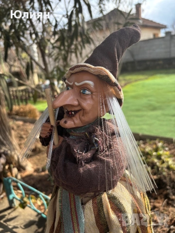 Настолна Баба Яга, снимка 6 - Декорация за дома - 54021085