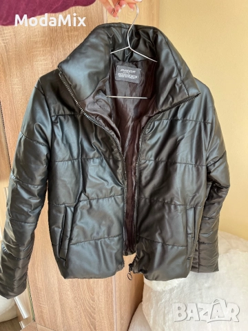 Черно кожено яке 