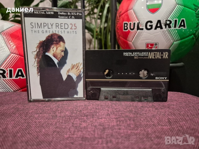 Аудио касети SONY METAL XR 60/90 - TYPE IV - метална лента с хубави записи на Simply Red и HEART , снимка 4 - Аудио касети - 52949997