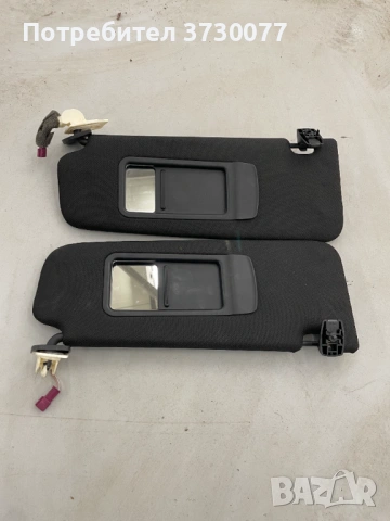 BMW F10 F11 сенници М пакет черни