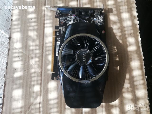 Видео карта NVidia GeForce Palit GTX650 2048MB GDDR5 128bit PCI-E, снимка 6 - Видеокарти - 45877398