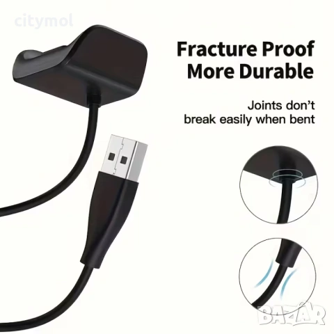 Кабел за зареждане за Samsung Galaxy Fit 2, снимка 2 - Смарт гривни - 53387254