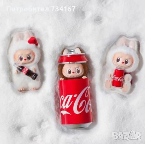Колекционерски Labubu x Coca-Cola – Зимна лимитирана серия Pre order, снимка 4 - Колекции - 50750546
