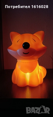 Светеща лампа Лисица.Нощна лампа Small Fox Animal., снимка 4 - Други - 54185308