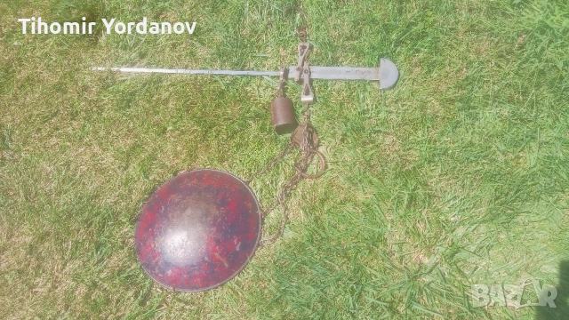 Кантар -Паланца до -50 кг., снимка 9 - Антикварни и старинни предмети - 51479124