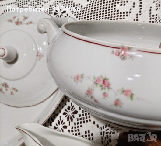 Стар български порцелан-1960г., снимка 6 - Антикварни и старинни предмети - 52165033