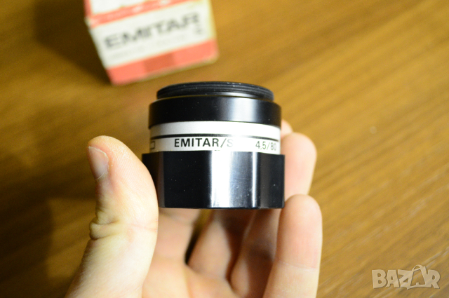 Emitar обектив за фото увеличител  4.5/80mm, снимка 8 - Обективи и филтри - 44959740