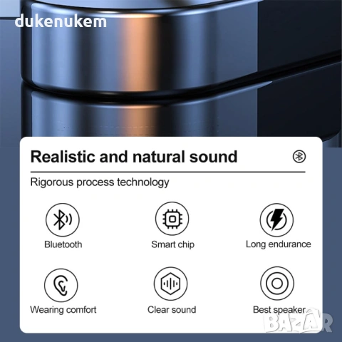 Безжични in-ear слушалки с neckband – шумопотискане, снимка 3 - Bluetooth слушалки - 53149361