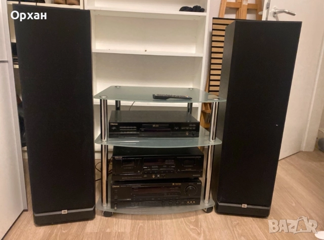Стерео система-Sherwood DigiLine+подови високоговорители JBL TLX-40