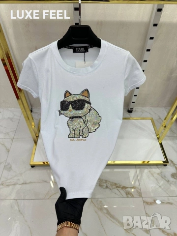 Karl Lagerfeld ⚜️Дамски Тениски , снимка 4 - Тениски - 53288805