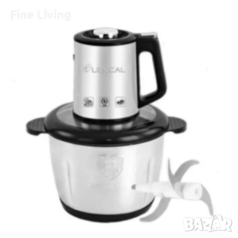 Lexical LCH-1960 електрически чопър – бързо и равномерно рязане за всяка кухня, снимка 7 - Чопъри и пасатори - 52897055