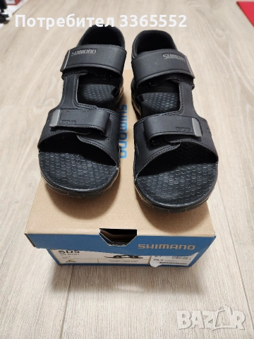 Колоездачни сандали Shimano SH-SD5L, номер 40, SPD система