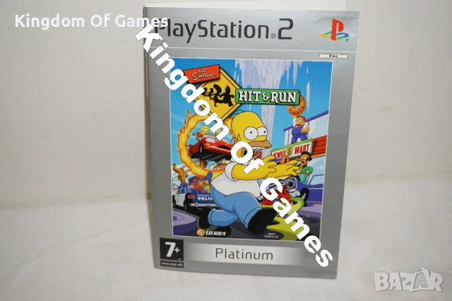 Рядка игра за PS2 The Simpsons: Hit & Run , снимка 9 - Игри за PlayStation - 53402484