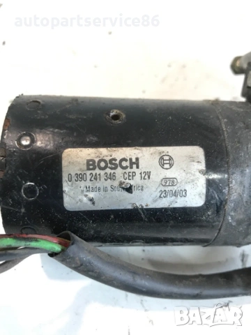 Преден мотор за чистачки за Mercedes Sprinter (2002) 0390241346, снимка 3 - Части - 53887084