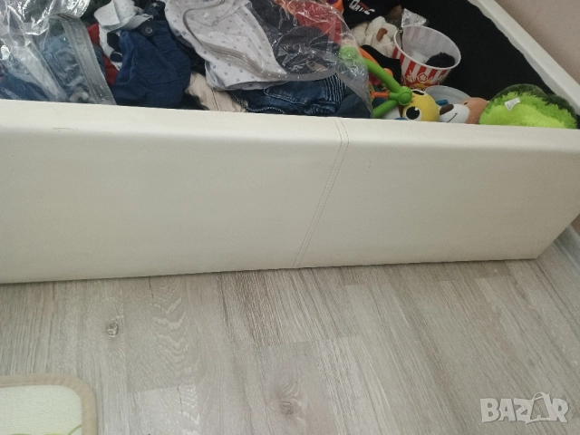 Легло /спалня + 2 нощни шкафчета + матрак + повдигащ механизъм и подматрачна рамка , снимка 12 - Спални и легла - 51707537