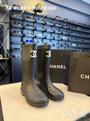 Chanel Дамски Зимни Ботуши Шанел - Налични Различни Цветове Код SK362, снимка 6 - Дамски ботуши - 52668117