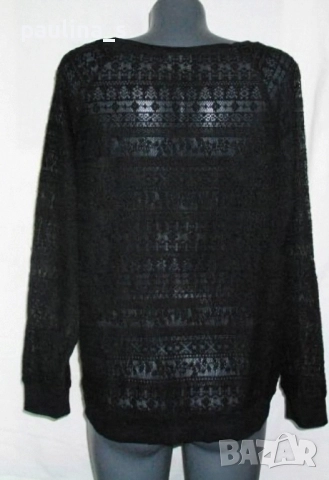 Два различни броя / Черна блуза тип туника / пуловер "H&M" Devided и "Yessica" by C&A , снимка 13 - Блузи с дълъг ръкав и пуловери - 30841347