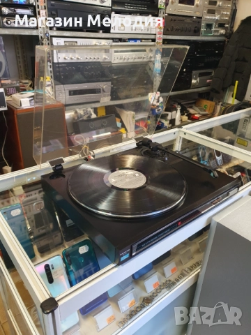 💽📻📀🎶 Грамофон SANYO TP 477 В отлично техническо и визуално състояние., снимка 12 - Грамофони - 37806406