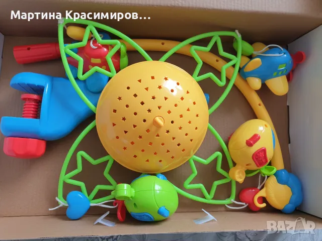 Чисто нова въртележка за кошара , снимка 3 - Играчки за стая - 49975257