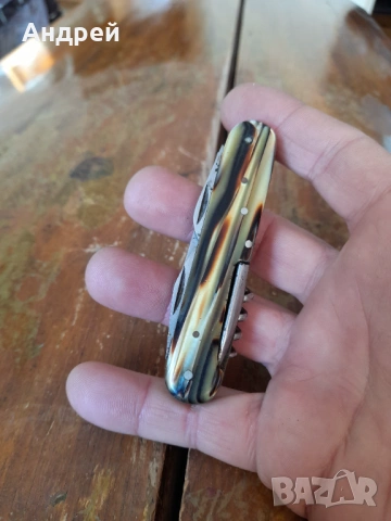 Стар джобен нож,ножче,ножка #176, снимка 2 - Други ценни предмети - 53433439