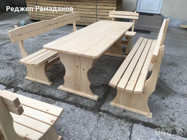 Баварски маси и пейки , снимка 4 - Градински мебели, декорация  - 49637174