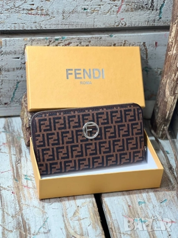 портмоне с кутия fendi 
