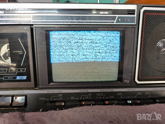 Uher радиокасетофон с телевизор, снимка 7 - Аудиосистеми - 52255232