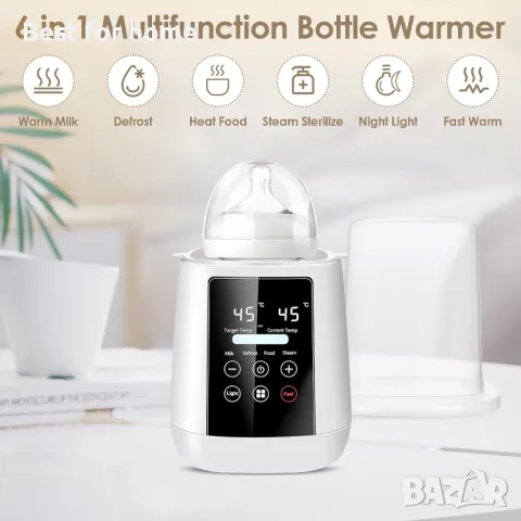 Електрически нагревател, стилизатор за шишета HyAdierTech 6 в 1, снимка 2 - Стерилизатори - 50390569