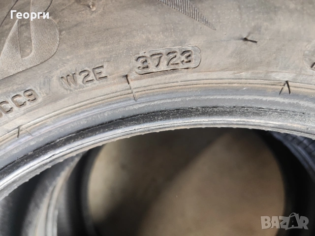 2бр.зимни гуми 215/55/18 Bridgestone, снимка 6 - Гуми и джанти - 53931030