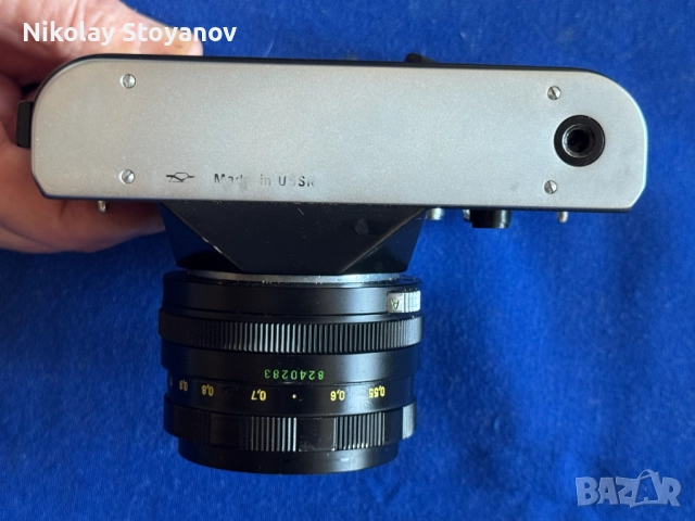 Фотоапарат ZENIT EM - Helios-44M, снимка 2 - Фотоапарати - 52927902