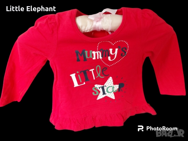 Блузка за 12-18 мес мом"Mummys little Star",колекция"Winter Holidays",Англия/нова
