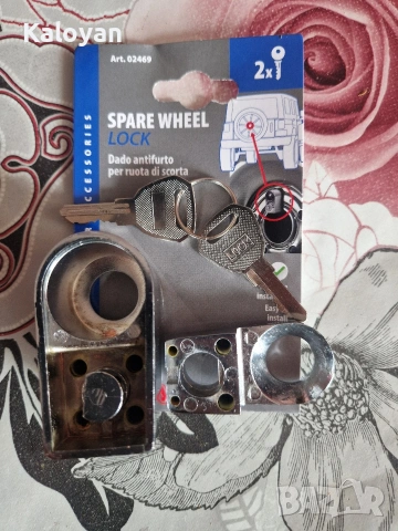 заключване на резервна гума за джип, снимка 3 - Аксесоари и консумативи - 53994261