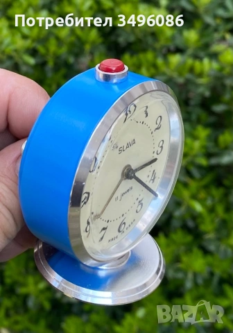 Стар съветски механичен будилник СЛАВА, снимка 15 - Други - 54058841