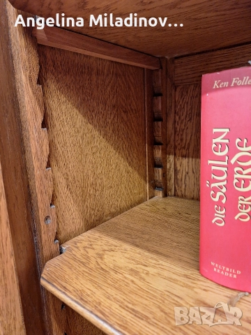 Винтидж трапезен бюфет дъб масив , снимка 10 - Бюфети - 52584040