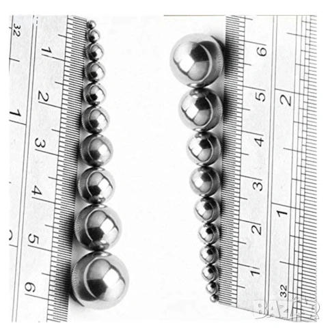 500 броя Стоманени сачми за прашка