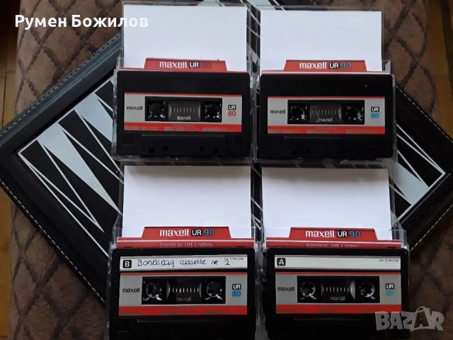10 много запазени и добри касети MAXELL UR90, снимка 3 - Аудио касети - 52451351