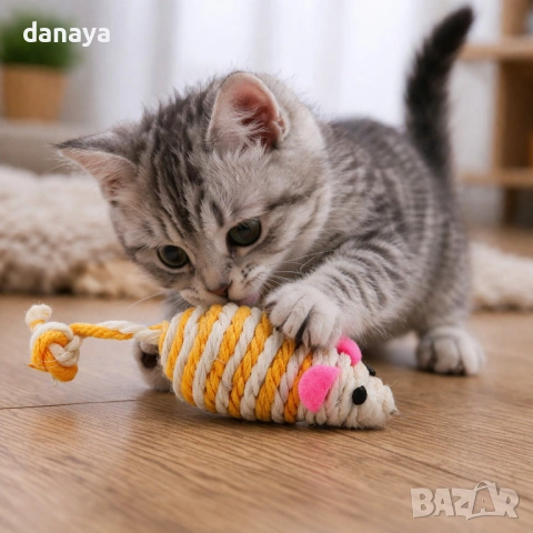 6562 Играчка за котка Дрънкаща мишка